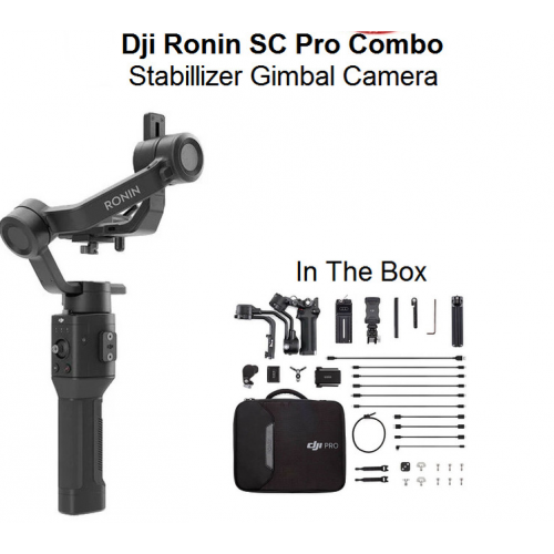 Dji Ronin-SC Pro Combo Stabilizer Gimbal Camera - Dji RSC Pro Combo Stabilizer Original